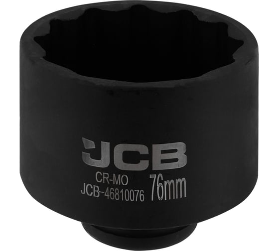 Изображение товара Головка ударная глубокая JBC 3/4, 76мм (12 граней) JCB-46810076(65797)