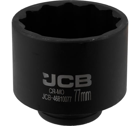 Изображение товара Головка ударная глубокая JBC 3/4, 77мм (12 граней) JCB-46810077(65795)