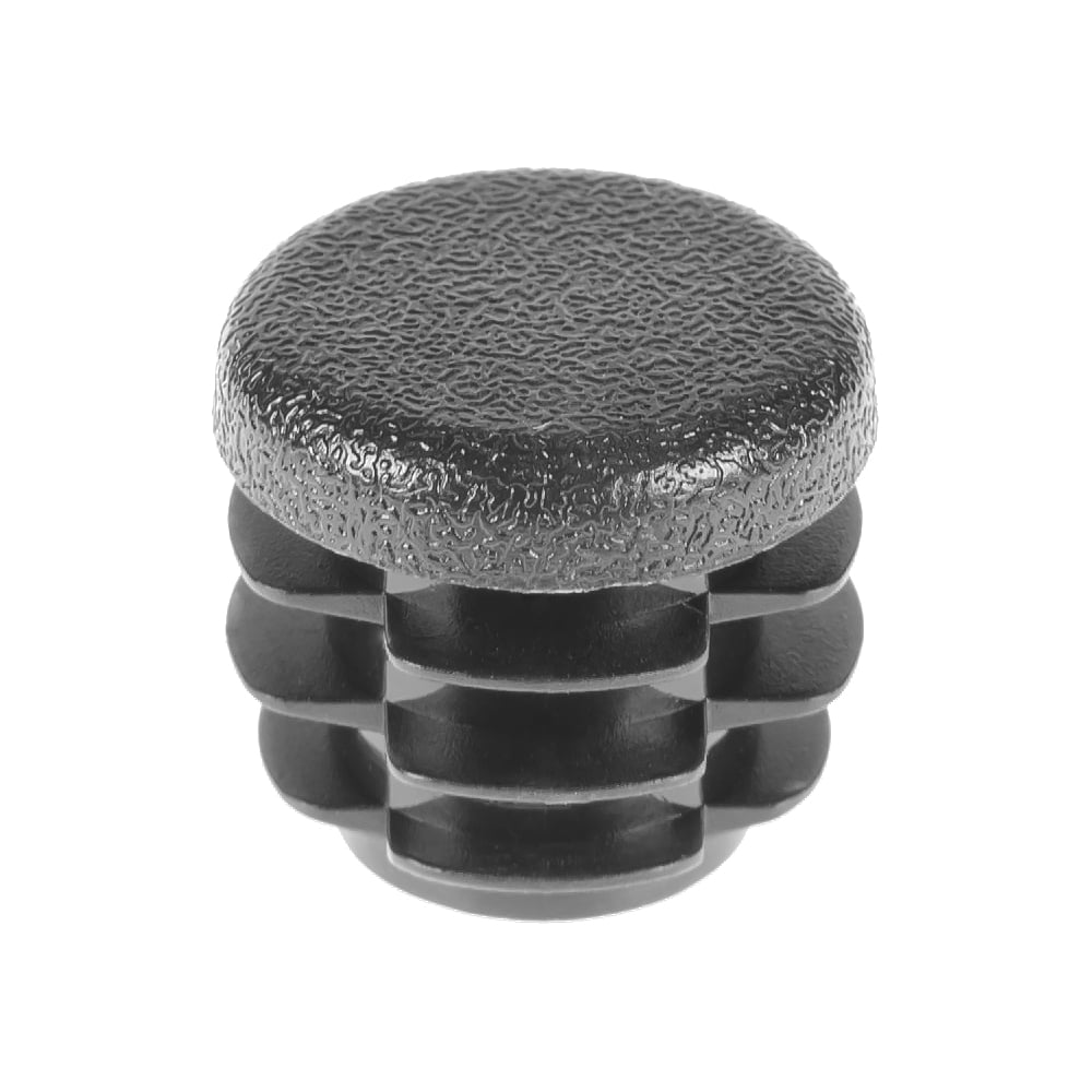 Изображение товара Заглушка пластиковая Миниворкс круглая Ø22, цвет серый, 55 шт.