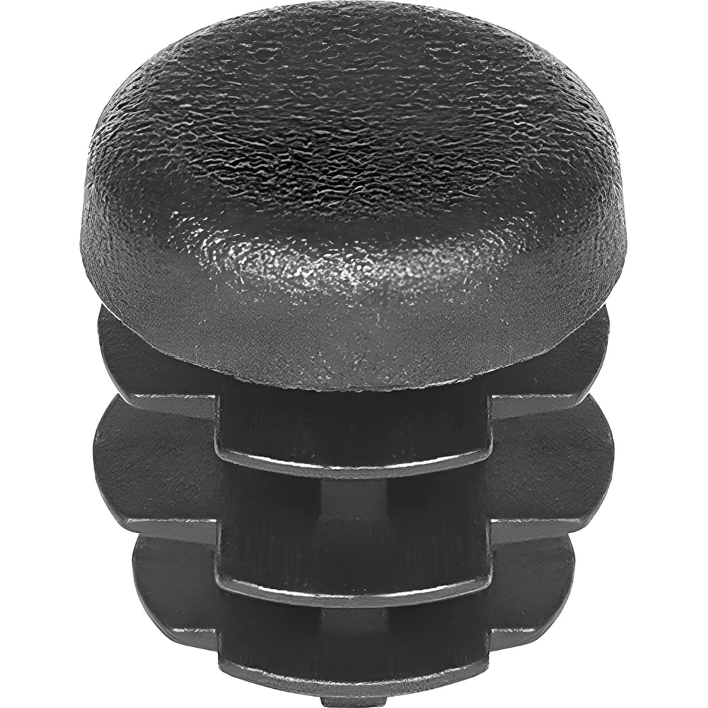 Изображение товара Заглушка пластиковая Миниворкс круглая Ø16 мм внутренняя серая 65 шт