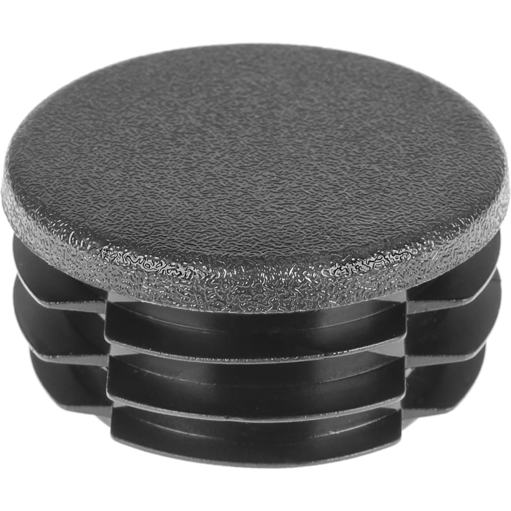 Изображение товара Заглушка пластиковая Миниворкс круглая Ø51 черная - 20 шт.