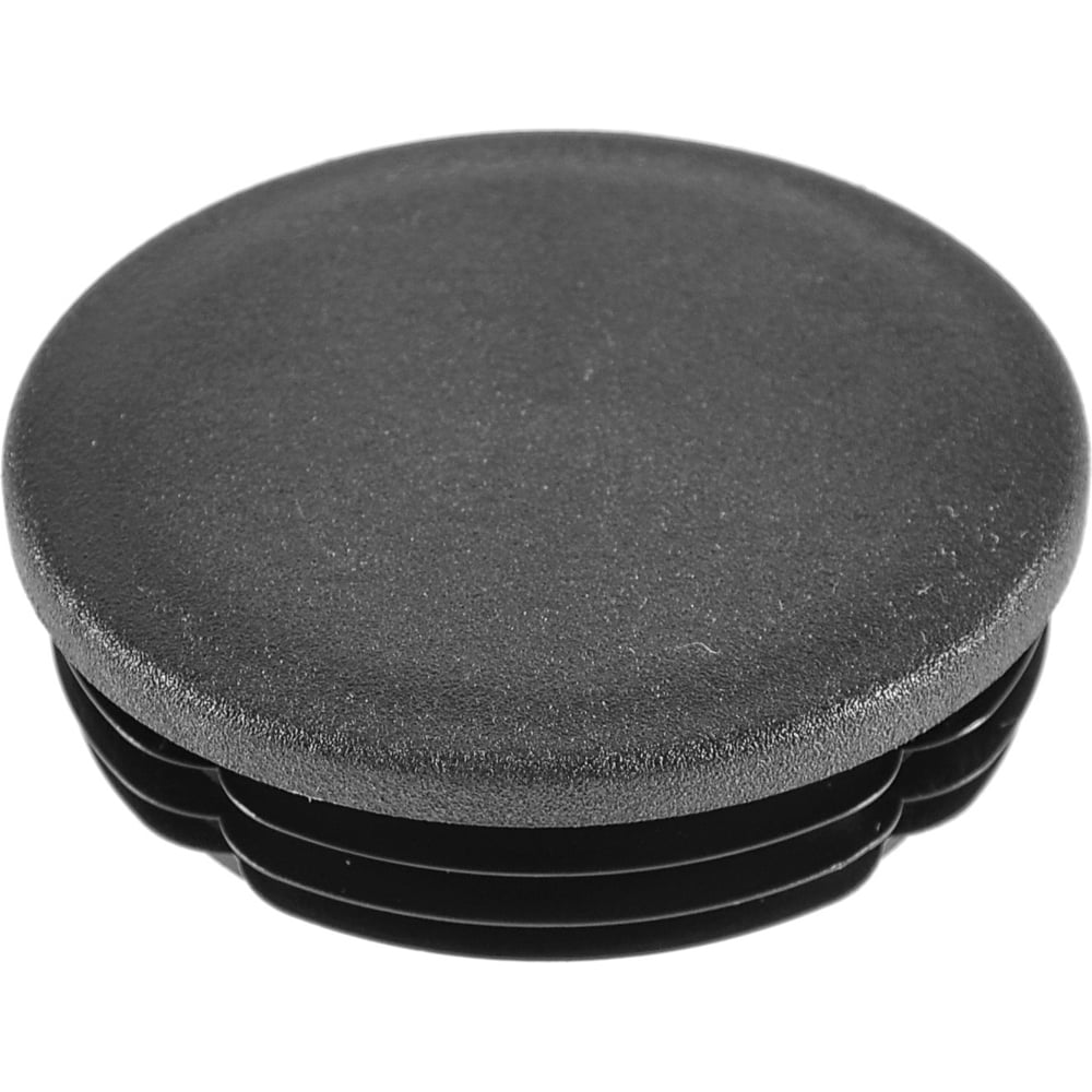 Изображение товара Заглушка пластиковая Миниворкс круглая Ø89, внутренняя, черная, 2 шт