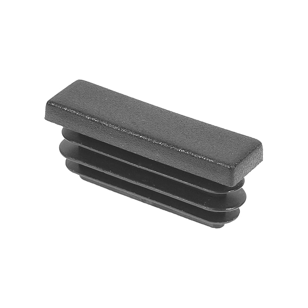 Изображение товара Пластиковая заглушка Миниворкс прямоугольная ILR серии 10х35 черная 15 шт.