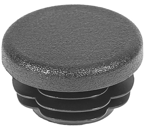 Изображение товара Заглушка пластиковая Миниворкс круглая Ø34, с плоской шляпкой, серия ILT, стенка 3.5-4.0 мм, цвет черный –  (15 шт.) ILT34+3,5