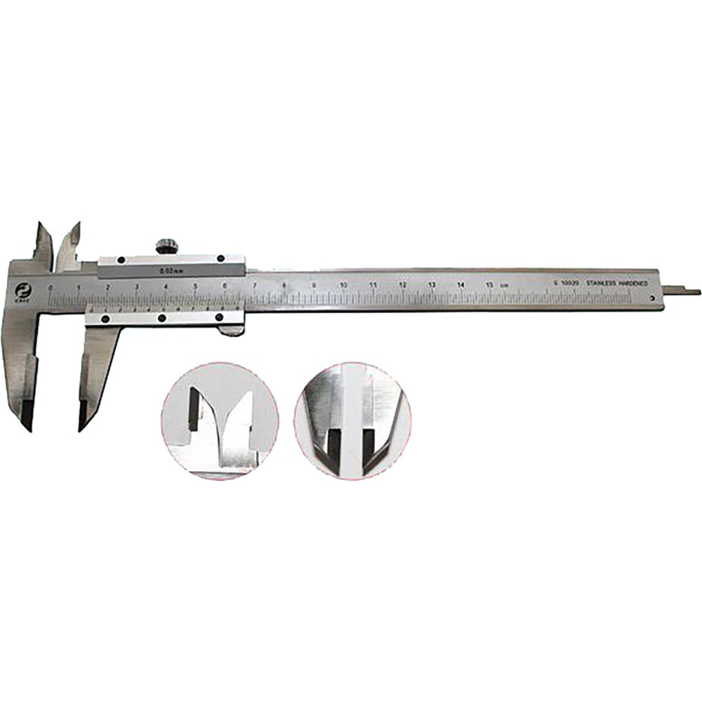 Изображение товара Штангенциркуль CNIC 0-150 мм модель ШЦТ-I 0,02 профессиональный нониусный нержавеющая сталь