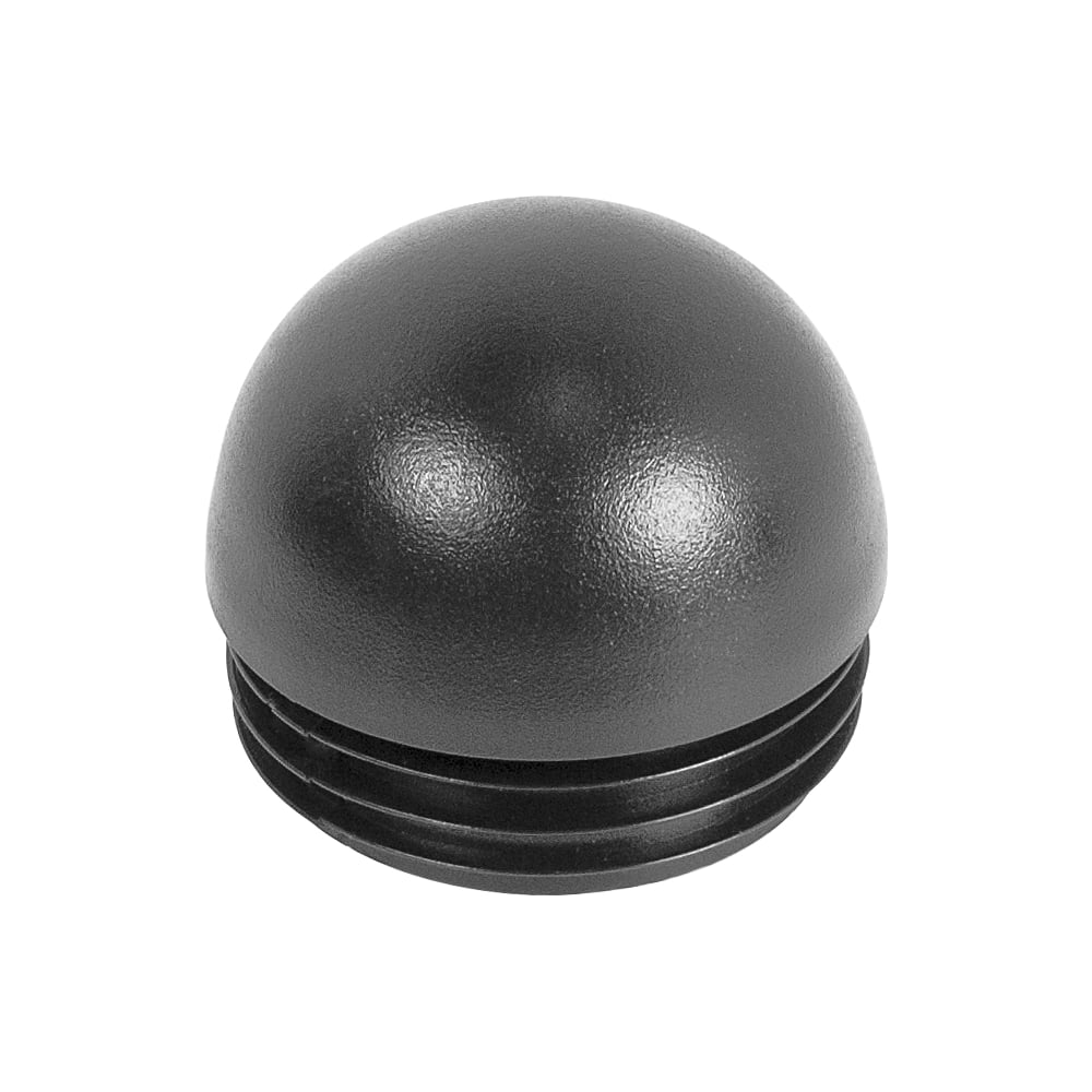 Изображение товара Миниворкс Заглушка пластиковая круглая Ø40 серия ILTT черная 5 шт