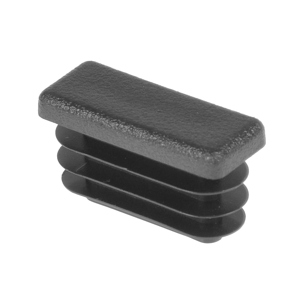 Изображение товара Заглушка пластиковая Миниворкс прямоугольная 10х30 серия ILR черная (15 шт.)