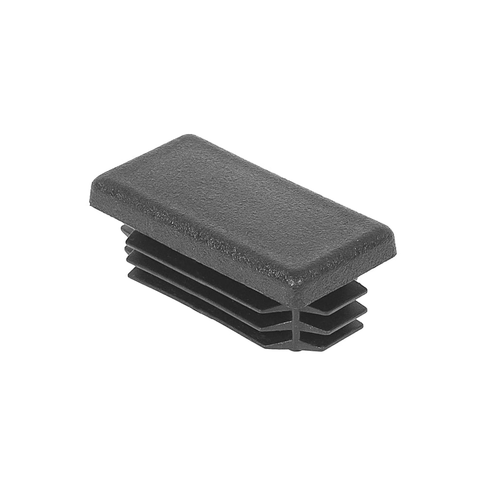 Изображение товара Заглушка пластиковая Миниворкс прямоугольная 20х40 белая (30 шт.)