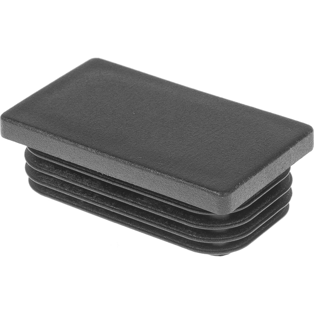 Изображение товара Заглушка пластиковая Миниворкс прямоугольная 35х65 серия ILR черная