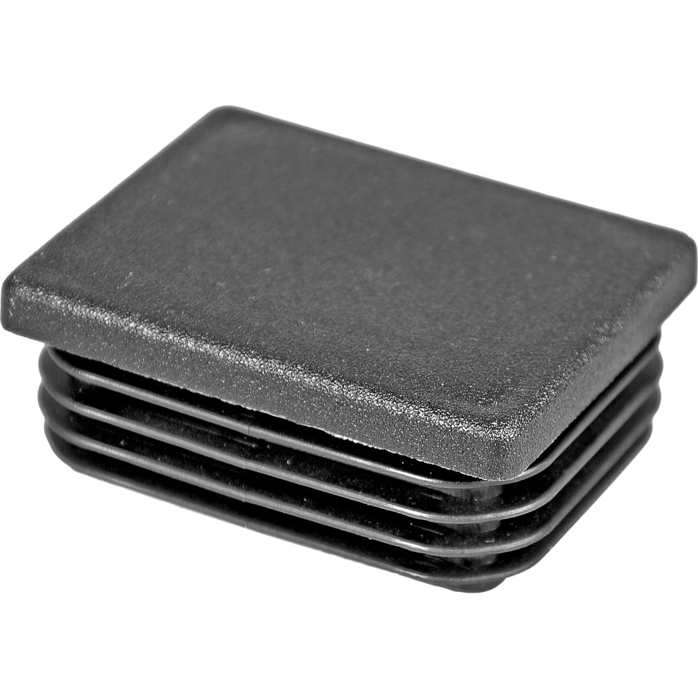 Изображение товара Заглушка пластиковая Миниворкс прямоугольная 40х50 серия ILR серый 3 шт