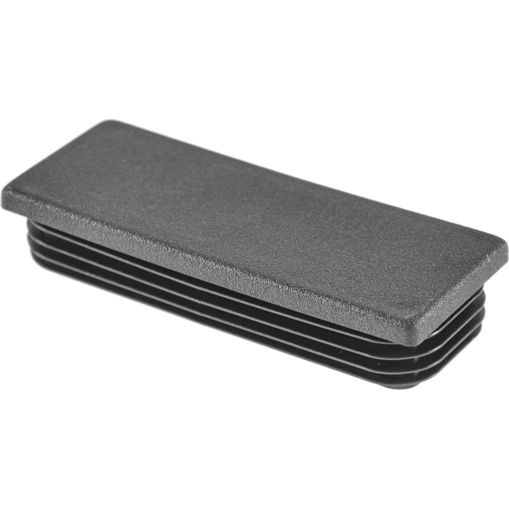 Изображение товара Заглушка пластиковая Миниворкс прямоугольная 45х90 серия ILR 2 шт черная