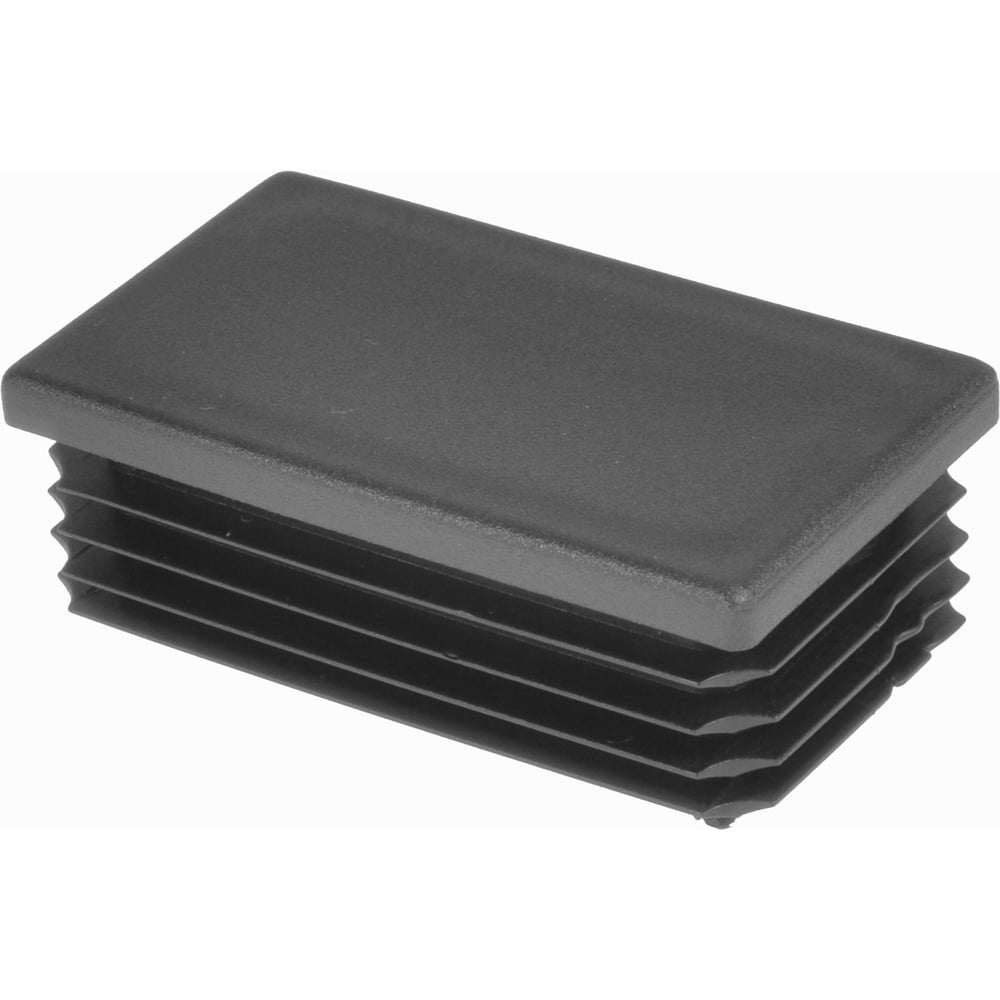 Изображение товара Пластиковая заглушка Миниворкс прямоугольная ILR 40х70 черная 2 шт