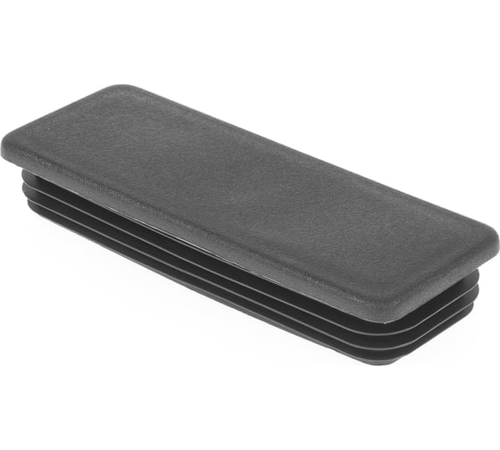 Изображение товара Заглушка пластиковая Миниворкс прямоугольная 50х160, практичная, Модель ILR, стенка 2.5-5.5 мм, цвет черный –  (1 шт.) ILR160x50