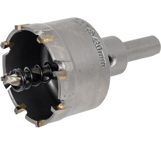 Изображение товара Коронка по металлу 43 мм с пластинами ВК8 WOLFSTAR cw00030