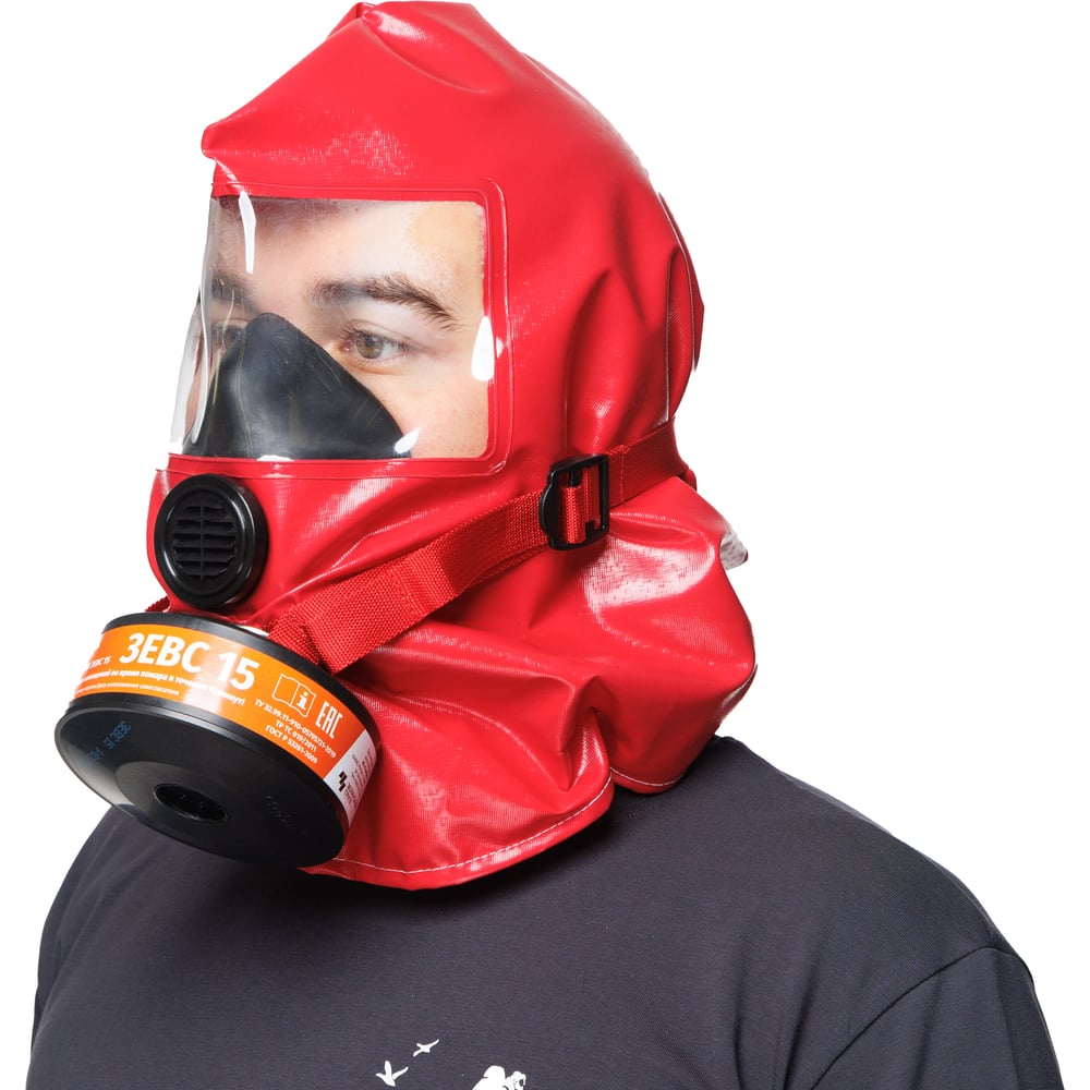 Изображение товара Самоспасатель пожарный фильтрующий ZEVS ЗЕВС 15 103-001-0011