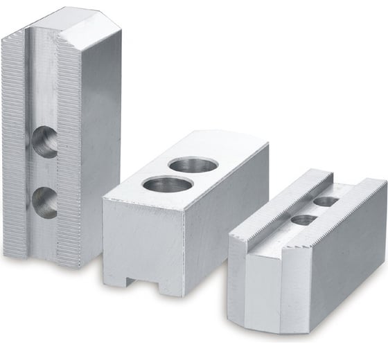 Изображение товара Комплект алюминиевых кулачков для токарного патрона 10", высота 42 мм TAIKI SJ-A10042B