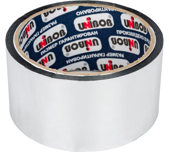 Изображение товара Металлизированная клейкая лента Unibob 48 мм х 25 м 211751