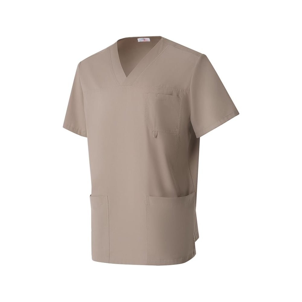 Изображение товара Мужская рубашка СОЮЗСПЕЦОДЕЖДА ЛИНДРЕД ОРИОН ЛЮКС серый песок 48-50