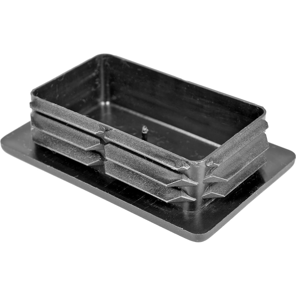 Изображение товара Пластиковая заглушка Миниворкс прямоугольная серия ILR 80х120 черная