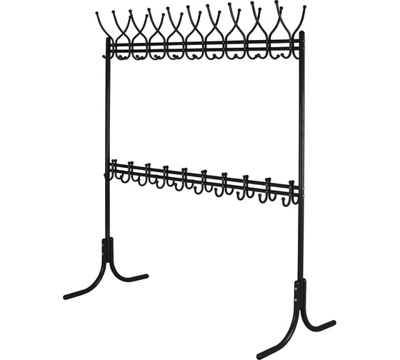 Изображение товара Вешалка напольная Мебелик М 12М чёрный 9748
