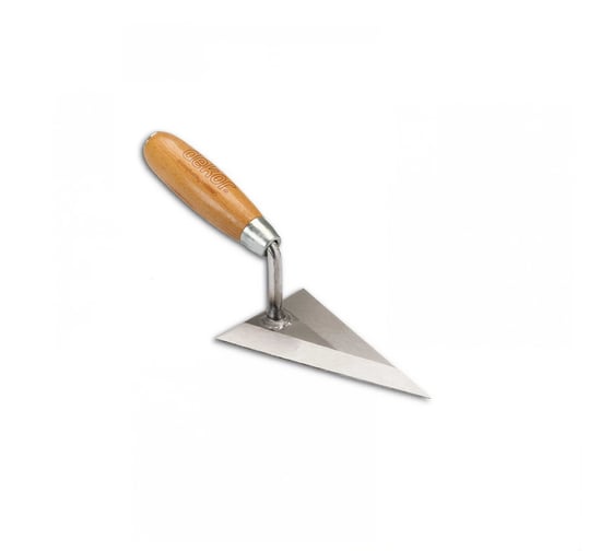 Изображение товара Мастерок ремонтный SAMGRUPP 140 мм с деревянной ручкой DEKOR DEK-285