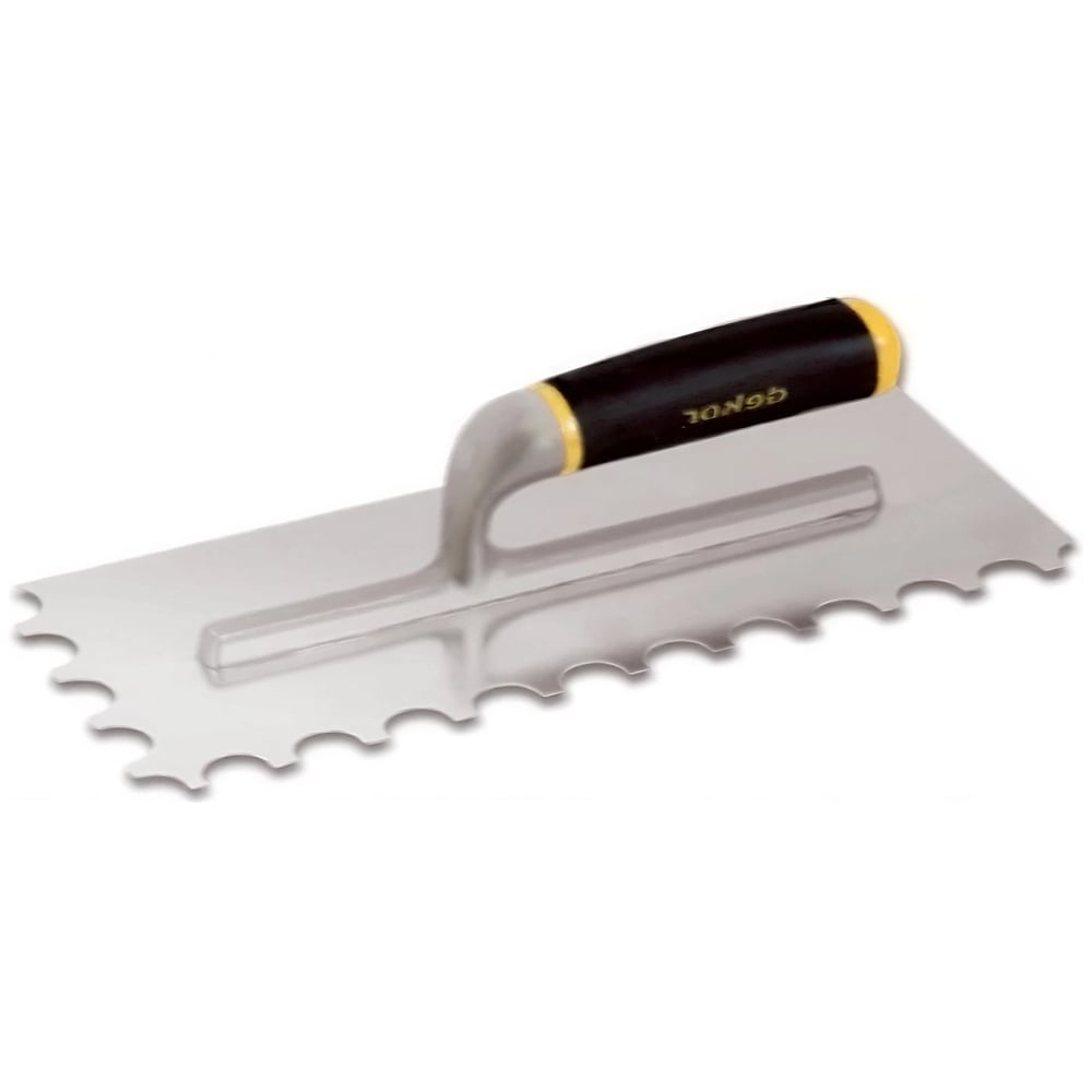 Изображение товара Гладилка зубчатая SAMGRUPP U 400 мм для мрамора и декоративных работ