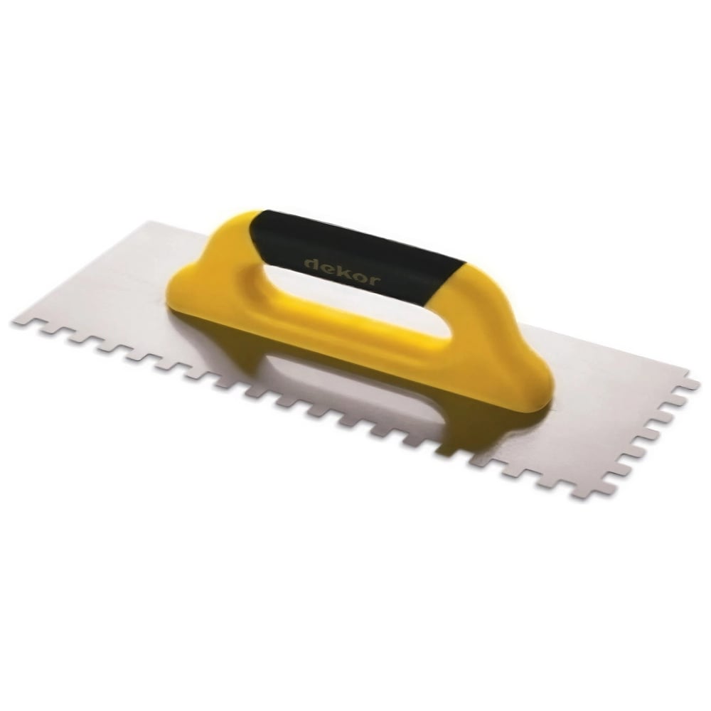 Изображение товара Гладилка зубчатая SAMGRUPP 4x4 500 мм нержавеющая сталь DEK-415