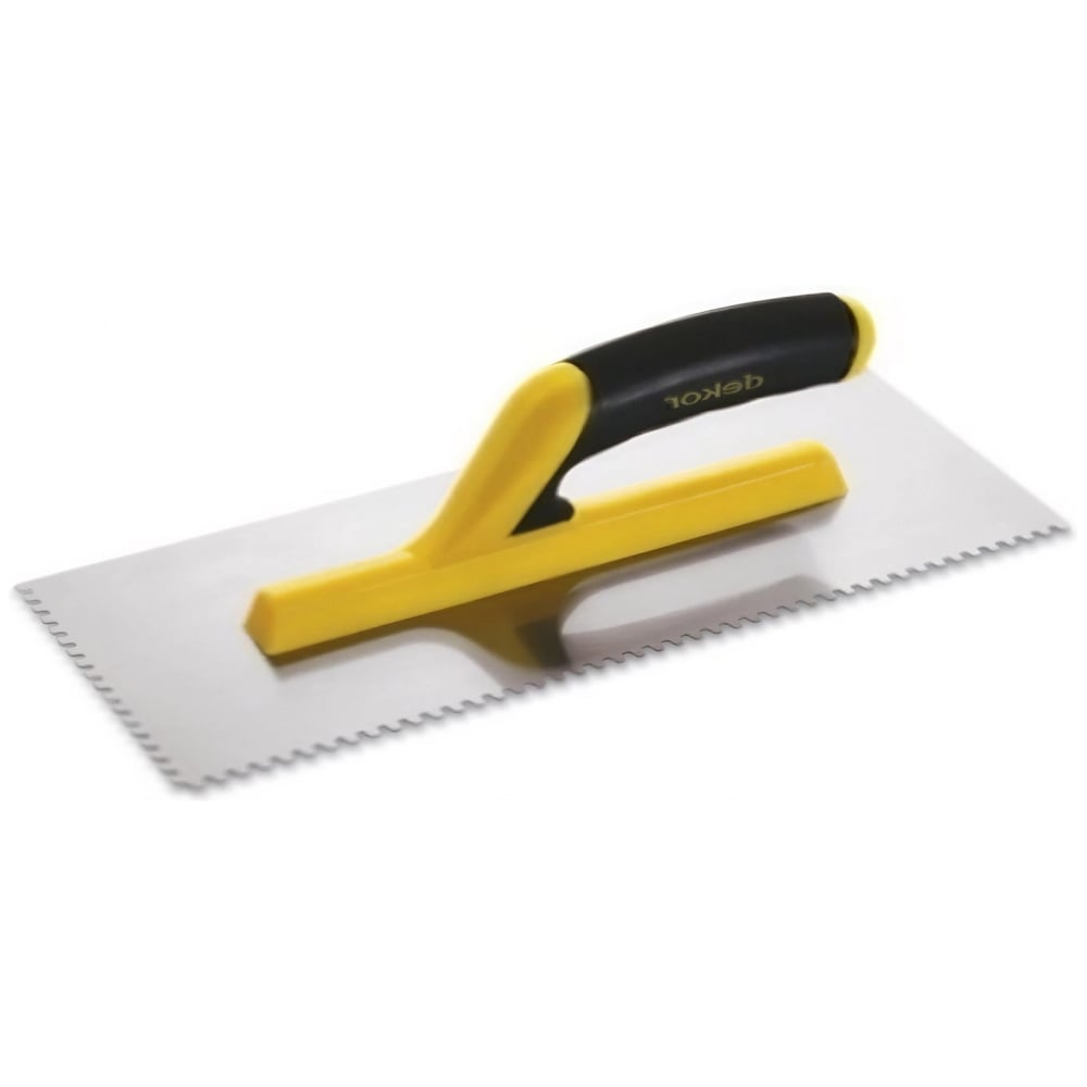 Изображение товара Гладилка зубчатая SAMGRUPP 2х3,6 300 мм нержавеющая сталь DEK-141