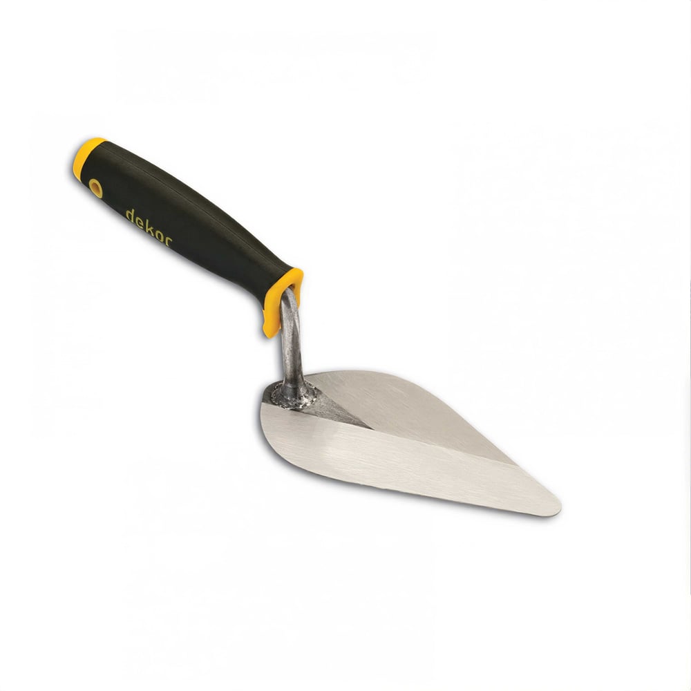 Изображение товара Мастерок язычковый SAMGRUPP 160 мм с пластиковой ручкой DEKOR DEK-391