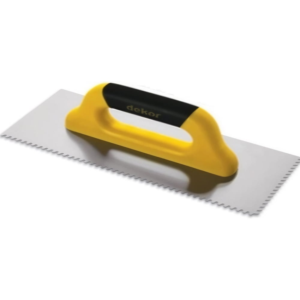 Изображение товара Гладилка зубчатая SAMGRUPP V 500 мм нержавеющая сталь и пластик ручка