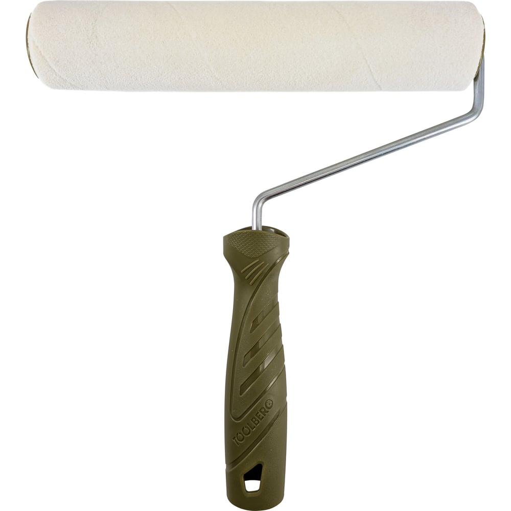 Изображение товара Валик с ручкой Toolberg Микс-Стандарт велюр 250мм 40мм диаметр