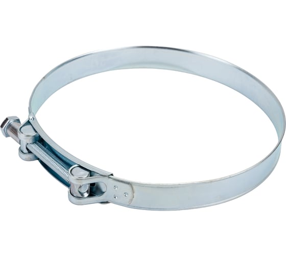 Изображение товара Одноболтовый силовой хомут NOVOCRAFT 201-213 мм, цинк, уп. 2 шт. RZN201213002