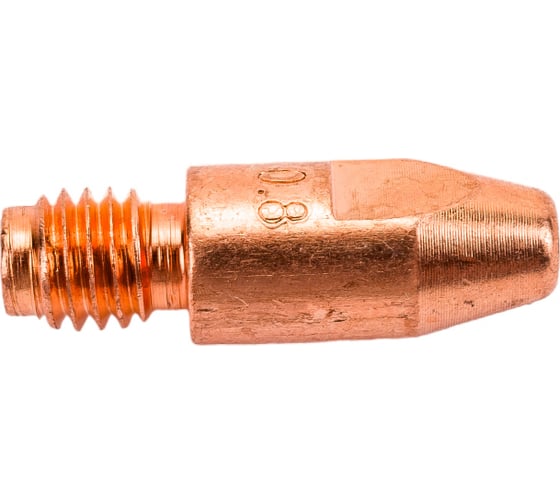 Изображение товара Наконечник сварочный (5 шт; М8х30х0.8 мм; Cu-E) PLAZWELD Р-М83008