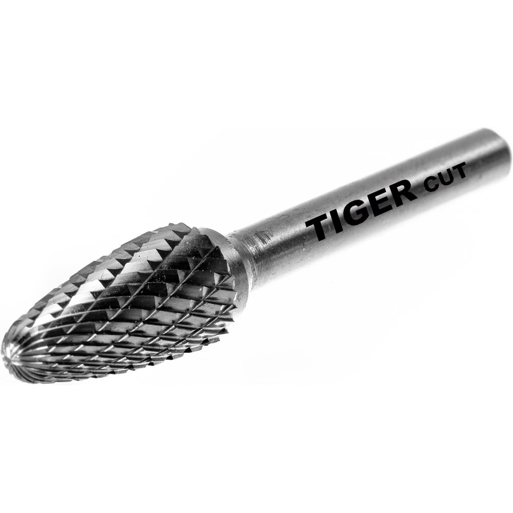 Изображение товара Бор-фреза TIGER Cut твердосплавная 6 мм для металла и нержавейки