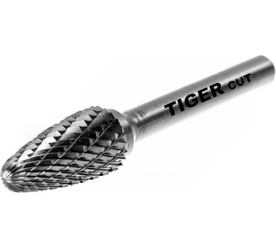 Изображение товара Бор-фреза TIGER Cut твердосплавная F 0818 M 06 6008180206