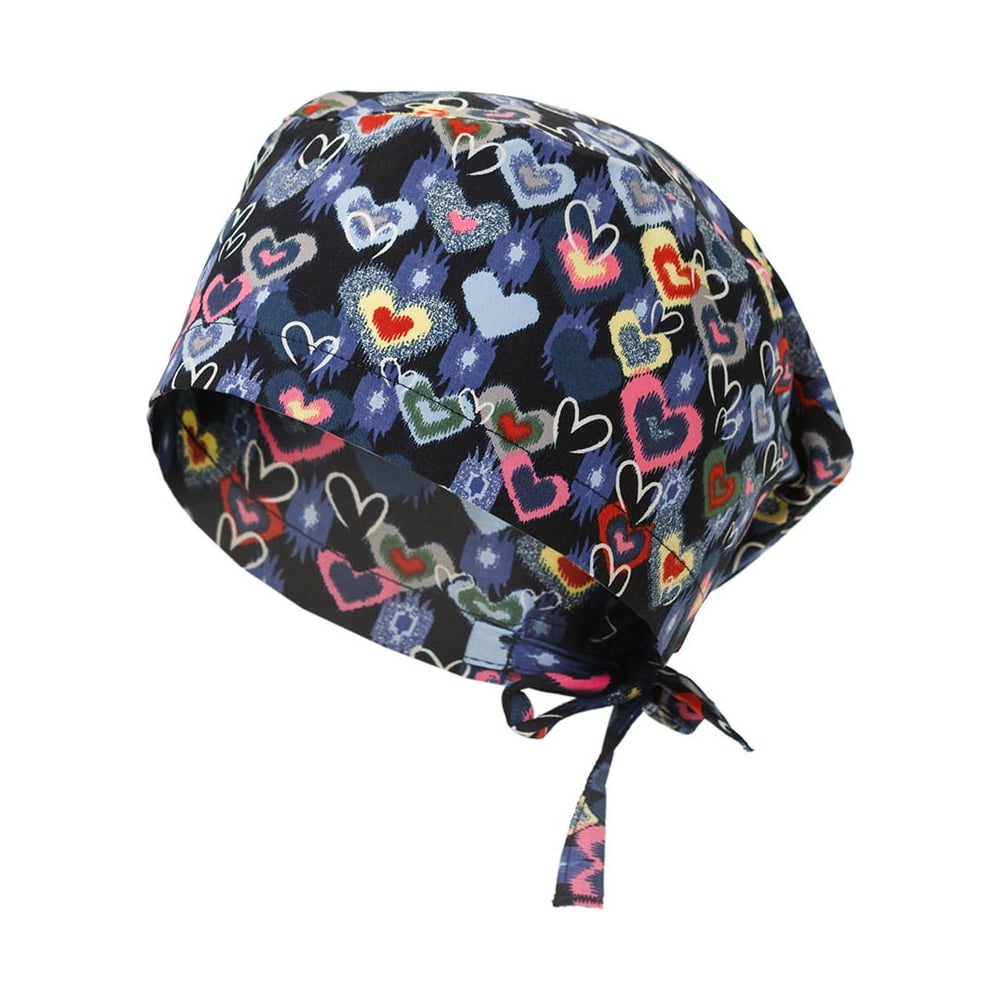 Изображение товара Шапочка Линред Орион Стрейч с принтом сердечки универсальная женская