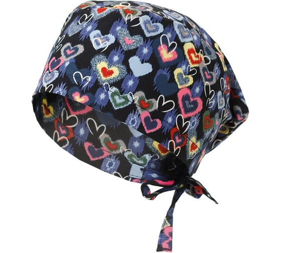 Изображение товара Шапочка СОЮЗСПЕЦОДЕЖДА ЛИНДРЕД ОРИОН СТРЕЙЧ (Lindred) принт сердечки 2000000257372