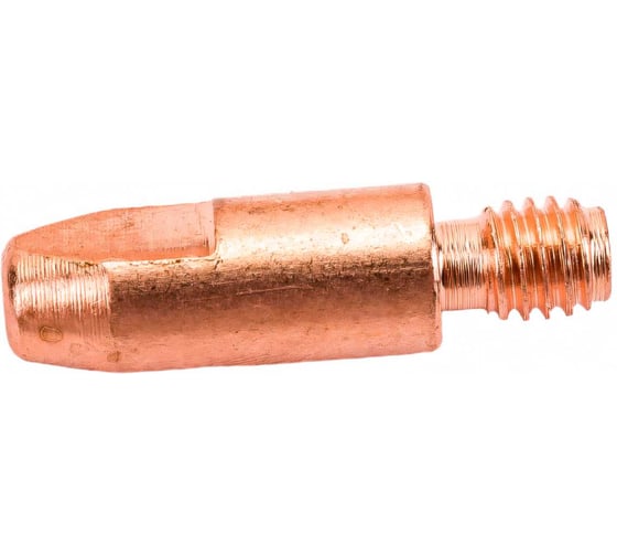 Изображение товара Наконечник сварочный (М6х28х0.8 мм; Cu-E; 5 шт) PLAZWELD М62808