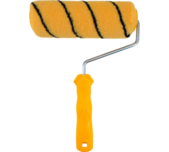 Изображение товара Валик с ручкой полиэстер Korvus 13/180/40мм, тигр, D6мм ЛА-00003631