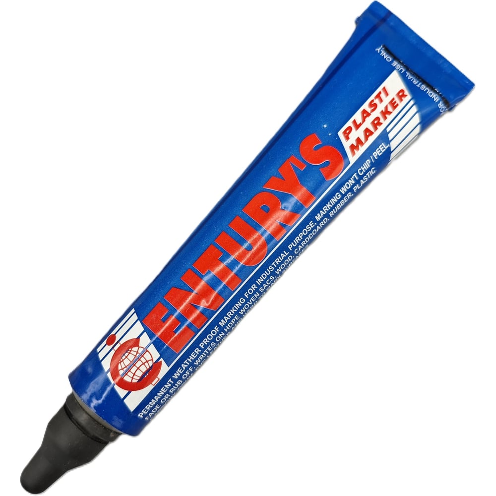 Изображение товара Маркер-краска Century Tube Plastic Marker 3мм черный набор 10 шт