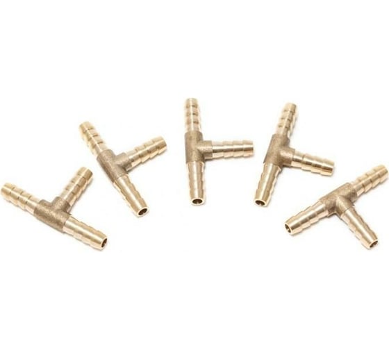 Изображение товара Разветвитель T-образный елочка 10 мм, 5 шт Forsage 26636 F-E102-6/3K