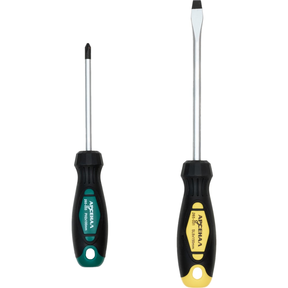 Изображение товара Отвертка шлицевая Арсенал SL 6,5*100мм профессиональный инструмент