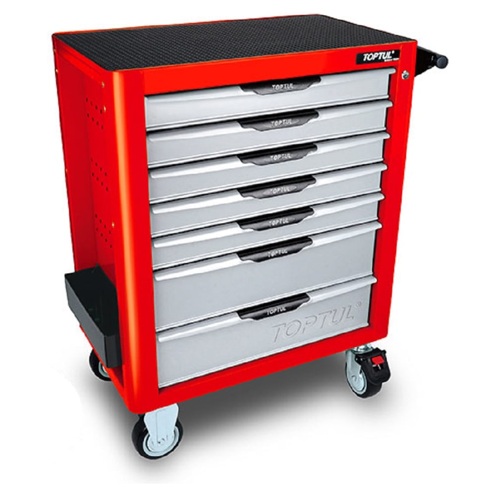 Изображение товара Тележка инструментальная TOPTUL 7 ящиков серия Pro-Plus TCAM0702 красная