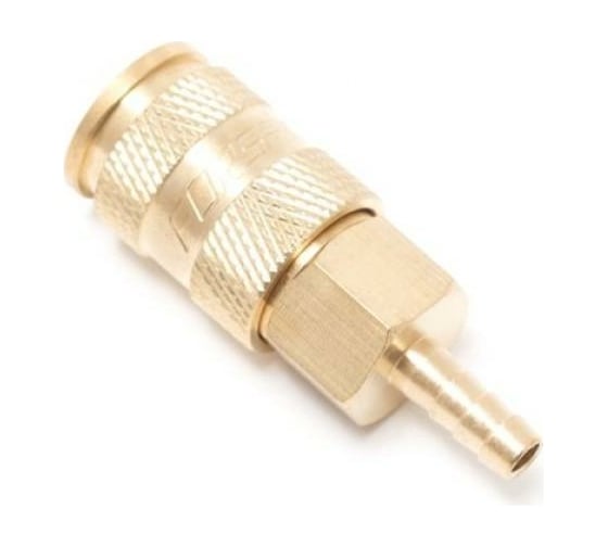 Изображение товара Быстроразъем пневматический с клапаном - елочка 6 мм Forsage 6739 F-BSE1-2SH