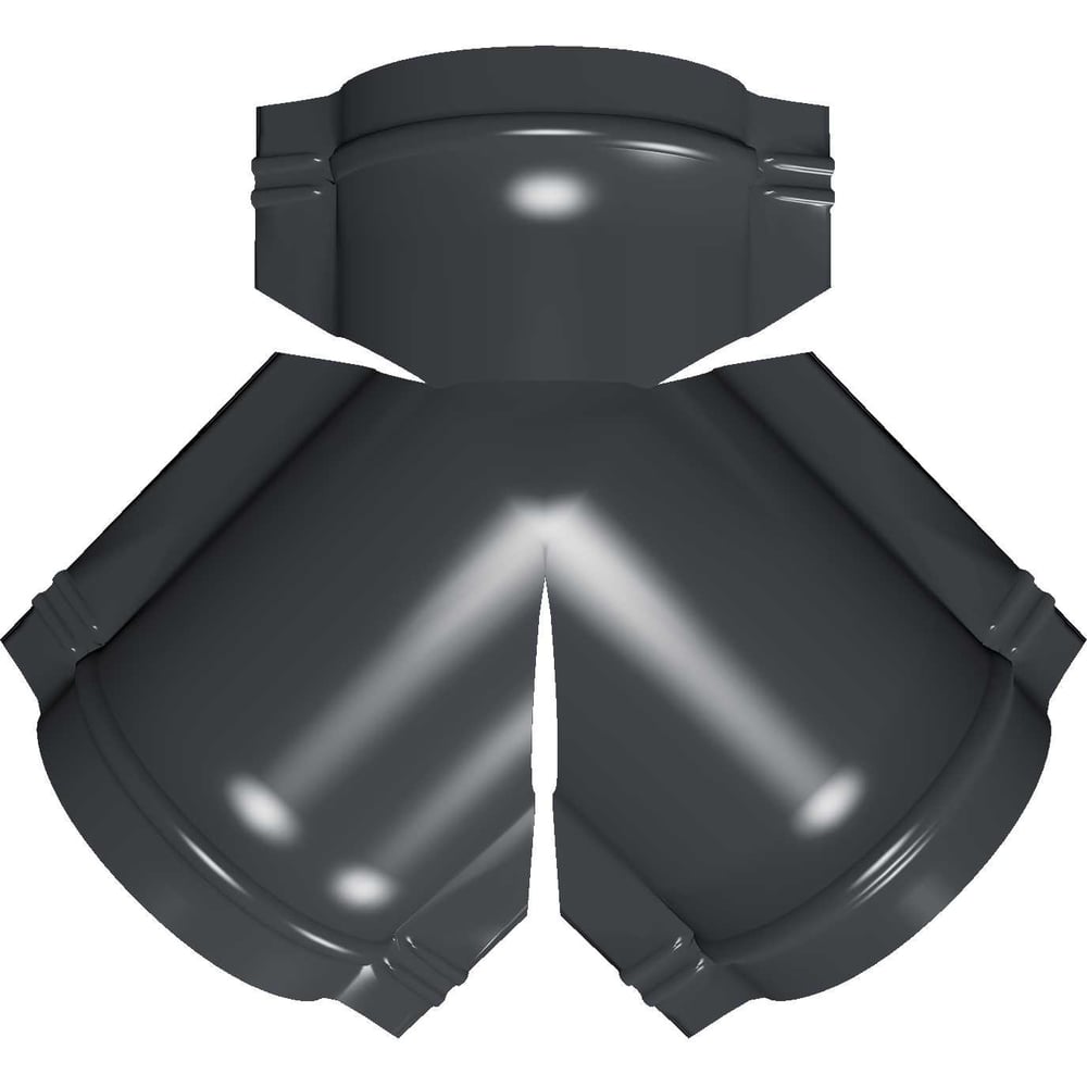 Изображение товара Тройник Grand Line Y для конька полукруглого Satin-FRAL 7024 0,5