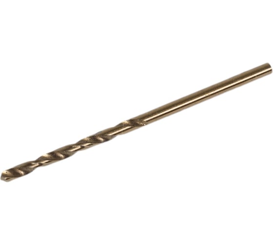 Изображение товара Сверло по металлу быстрорез C3010-D2.1 (20 шт; 2.1х24х49 мм; HSS-E; ц/х; DIN338; 118 градусов) Prosaers 31312