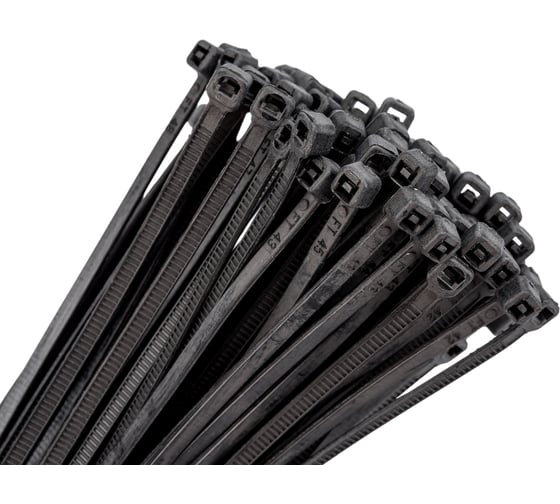 Изображение товара Нейлоновая стяжка ExeGate неоткрыв., 150 мм, CV-150B, Black, упак. 100 шт. 253849