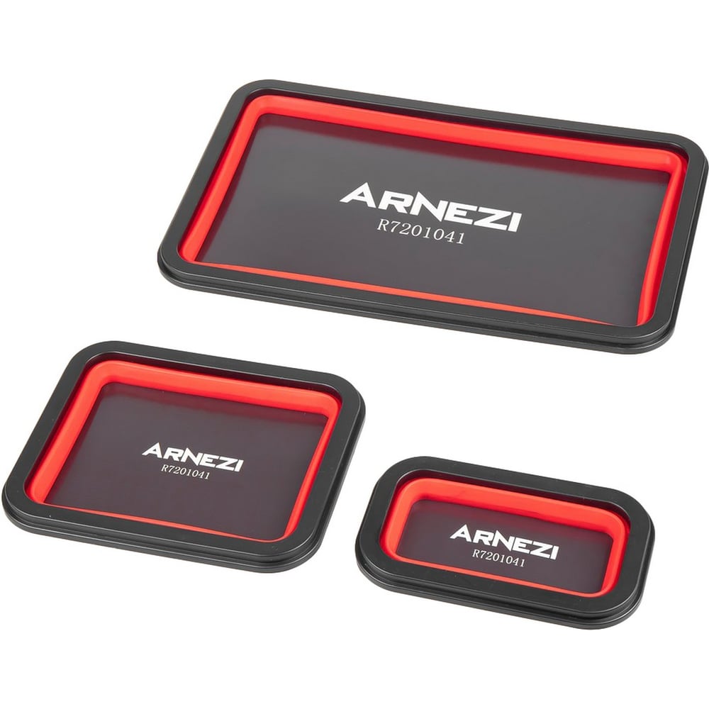Изображение товара Набор силиконовых магнитных лотков Arnezi для метизов 3 шт