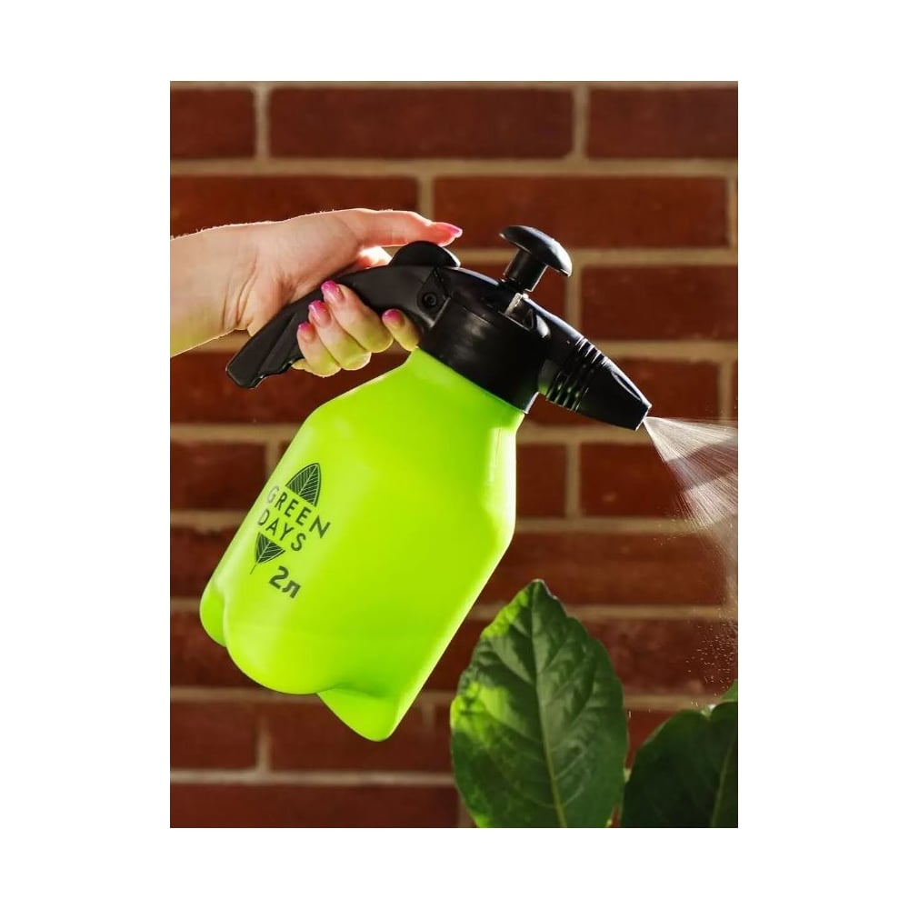 Изображение товара Опрыскиватель садовый Green Days 2 литра, пластиковый, ручной