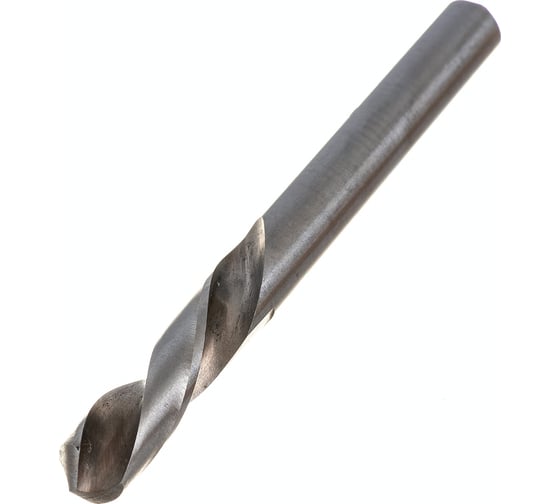 Изображение товара Сверло по металлу короткое левое с вышлифованным профилем (8.0x37x79 мм; ц/х; Р6АМ5) CNIC 59363